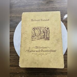 Vintage German Book Of Fairy Tales Songs And Stories 1943